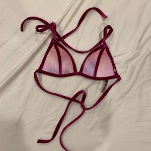 VS Pink Velvet Swimsuit